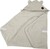 EKO Fußsack für Autositz Baumwolle Velvet Light Beige 110x100cm