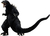 Bandai - Toho Monster Series Monsters Roar Attack Godzilla(2001)