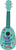 Lexibook Drevené ukulele s nylonovými strunami 53 cm Disney Stitch