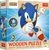 Trefl Holzumrisspuzzle Sonic: Fröhlicher Sonic 50 Teile