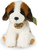 Cane di peluche San Bernardo 20 cm ECO-FRIENDLY PLUSH WORLD