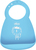 CHICCO Set Essgeschirr Silikon - blau, 6m+
