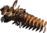 EUGY Velociraptor 3D kartonska sestavljanka