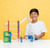CONNETIX® Ball Run Launcher Pack construcción magnética 47Pc
