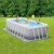 Piscina da giardino INTEX 26790 Prism Frame 400 x 200 x 122 cm con filtrazione a cartuccia