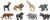 Safari® Fun pack Divoké zvieratá 8 figúrok