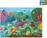 Puzzle 32x23cm animale în pădure 60 piese