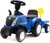 Detské odrážadlo traktor s vlečkou a náradim Baby Mix New Holland modrý