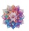 RoboTime Dřevěné puzzle Květinová mandala