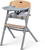 KINDERKRAFT SELECT Set jedálenská stolička Livy Oak + lehátko Calmee, Premium