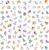 Janod Stickers Samolepky Jednorožce 100 ks