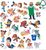 Melissa &amp; Doug - Paw Patrol - Kniha s puffy samolepkami - Zátoka Dobrodružstvo