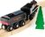 Bigjigs Rail Drevená replika lokomotívy Black 5 engine
