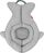 SKIP HOP Tappetino da bagno in spugna Moby Grey 0-6m
