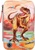 Peračník s výbavou Dino World, Hnedý T-Rex, trojposchodový, so svetelným efektom