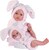 Antonio Juan 50419 ERIKA - realistická bábika bábätko s celovinylovým telom - 42 cm