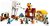 LEGO® Minecraft® 21273 Balón v podobe Ghasta a útok na dedinu