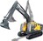 Bburago 1:50 Construct Volvo EC220E - 32086