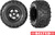 Traxxas koleso, disk Funco Replica čierny, pneu Sledgehammer (2) (Belted)