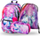 BAAGL SADA 3 Core Materialfänger Rucksack, Waschbeutel, Tasche