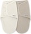 INGENUITY Zavinovač SwaddleMe™ Uliatka muslin 1 TOG 0-3m Cream/Cashew, 2 kom