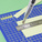 Couteau en métal à lame rétractable Modelcraft avec 10 lames 9x0.3mm
