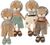 BK BABY MAEL leu pantaloni albi (20 cm) Bukowski Design