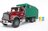 Bruder 2812 Nákladné auto MACK Granit smetiar zelený