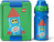 LEGO Rocket desiatový set (fľaša a box) - modrá/zelená