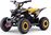 Elektrisches Kinderquad Beneo Motors Raptor gelb - 800W