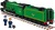 Cobi Flying Scotsman,britská parná lokomotíva 1:35, 2700 k, 2 f