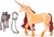 Unicorn Academy Česací jednorožec 24 CM Cinder