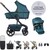 EASYWALKER Set XXL kolica kombinirana Harvey5 Premium Jade Green s dodacima