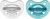 CHICCO Duda Physio Luxe zelena/siva 16-36m, 2 kos