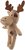 Hračka Dog Fantasy Winter Tale Sob juta pískací 30cm