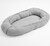 Mušelínové hniezdočko pre bábätko New Baby light grey
