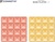 CONNETIX® Rainbow Lemon &amp; Peach  Base Plate 2ks