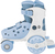 Globber Detské korčule GO QUAD Size: 26- 29 Ash Blue
