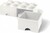 LEGO® úložný box 8 - so zásuvkami biela 250 x 500 x 180 mm