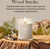 WW Kerze Mittel Wood Smoke