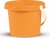Androni Kýblik s výlevkou - priemer 13 cm, oranžový
