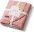 BABYONO Deka z prírodnej bavlny 75 × 100 cm pink 0m+