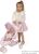 DeCuevas 90275 Športový kočík pre bábiky trojkolesový Sophie 2025 - 55 cm