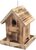 Vogelhaus Bird Jewel Rustikal Holz 18x18x23,5cm