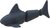 Spielzeug Dog Fantasy Sea Natural Toy Hai Gummi blau 18,5cm