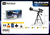 Telescopio astronomico con treppiede e supporto per telefono - ingrandimento 60x