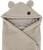 EKO Fußsack für Autositz buclé mit Baumwolle Dunkel Beige 110x100cm