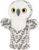 Keel Toys SE3077-7 Keeleco Eule - ökologisches Handpuppen-Plüschtier 27 cm