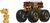 Mattel Hot Wheels Monster Trucks Trophy Champions - modello in metallo 1:64 - vari tipi