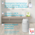 CHICCO Cubo de pañales telescópico Odour Off para eliminar olores Winter Clouds